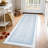 Vintage Oriental Geometric Area Rug, Washable Non-Slip Low-Pile Carpet, Foldable Portable Tribal Print Rug for Living Room, Bedroom, Kitchen, Hallway-2110840030-2110840016