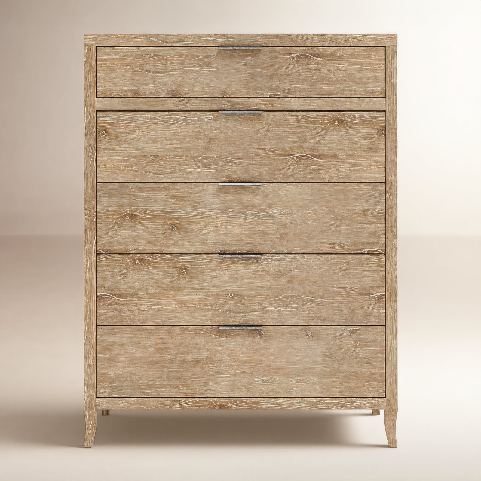 Langham 5 - Drawer Dresser, Bar Pulls, Aurum
