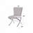 Side Chairs With Metal X Shape Legs (Set Of 2)