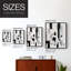 ABSTRACT Series XL - Impression encadrée de qualité supérieure - Prêt à accrocher - Aucun clou requis-299600823-299600812