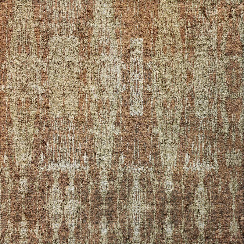 Tapis marocain de qualité supérieure lavable à la machine Dream Shag ADS580, Paprika, 2'3" x 7'6" Runner