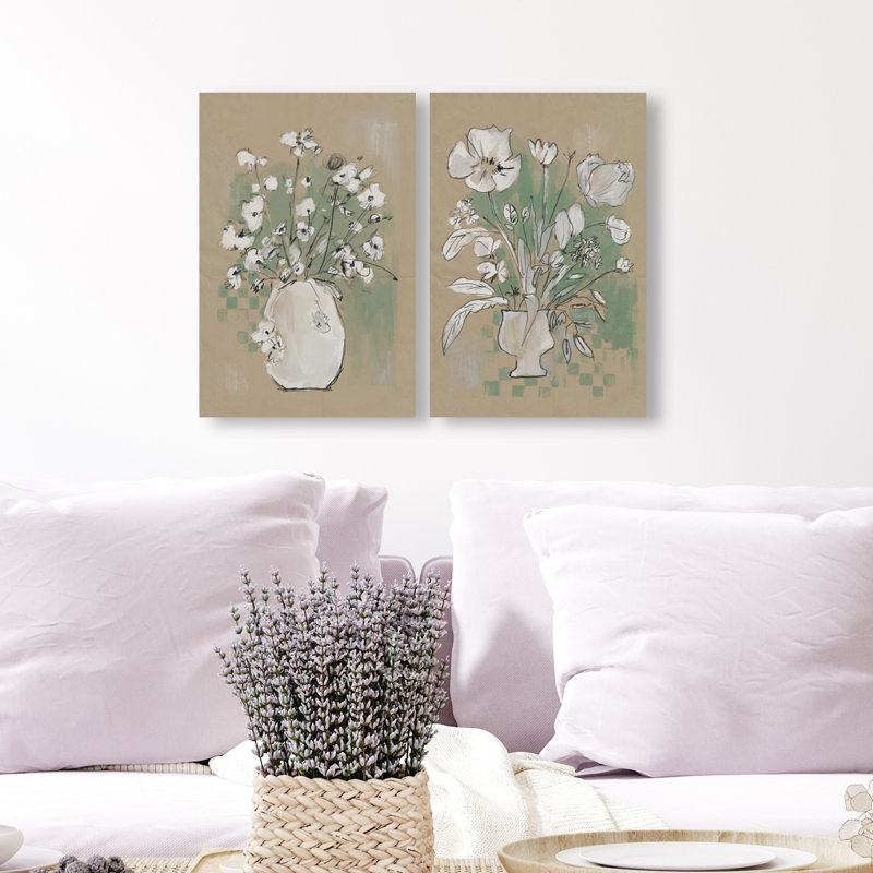 Spring Energy Set Set by Oliver Gal, 15" H x 10" W, Gallery Wrapped