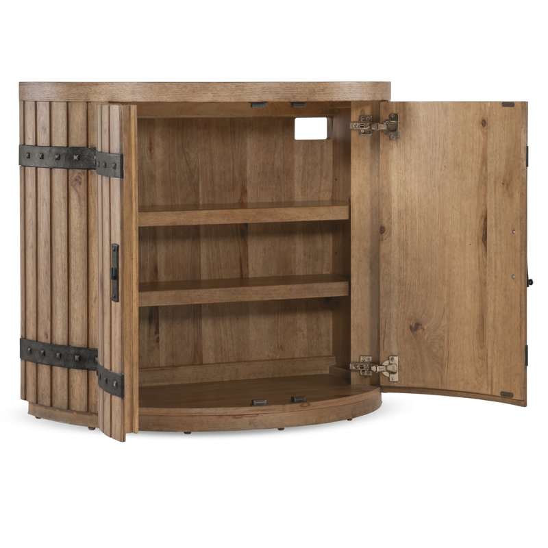 Vineyard Row Demilune Nightstand
