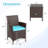 Agatina 2 - Person Patio Conversation Set with Cushions-1199026953