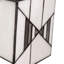 Lacon 64cm Tiffany Glass Art Deco Style Rectangle Table Lamp