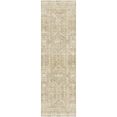 Premium Machine Washable Ashlynn Border Rug