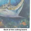 Sting Ray Glass Cutting Board Large
