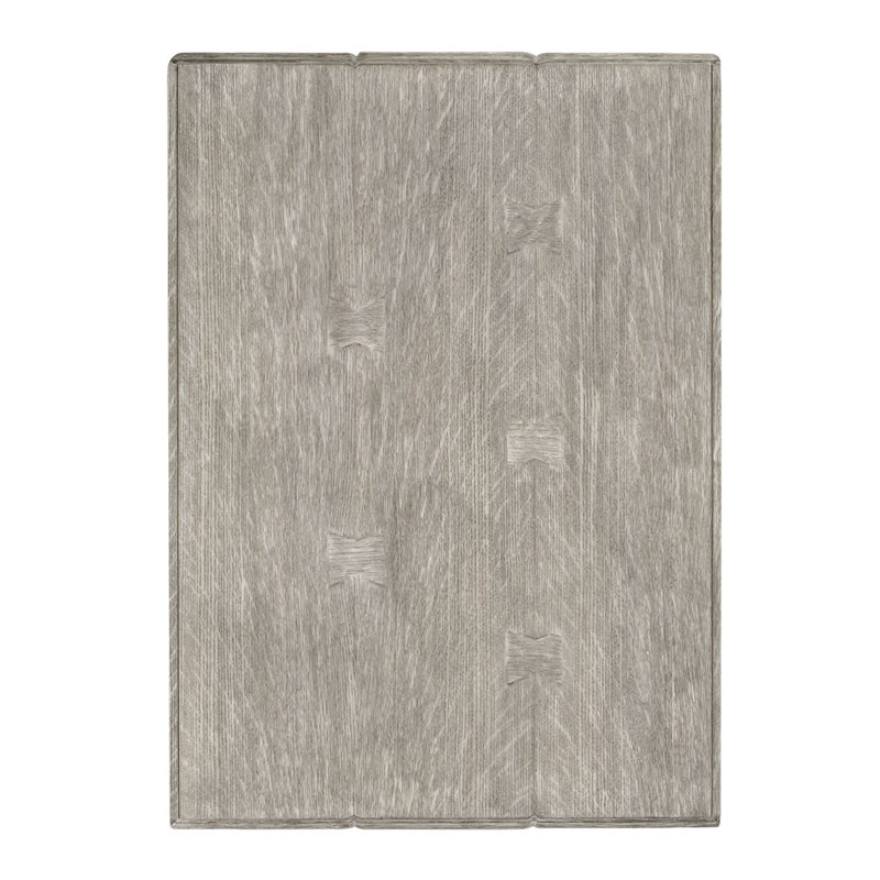 Sherwood Oak Solid Wood End Table, Grayed Oak