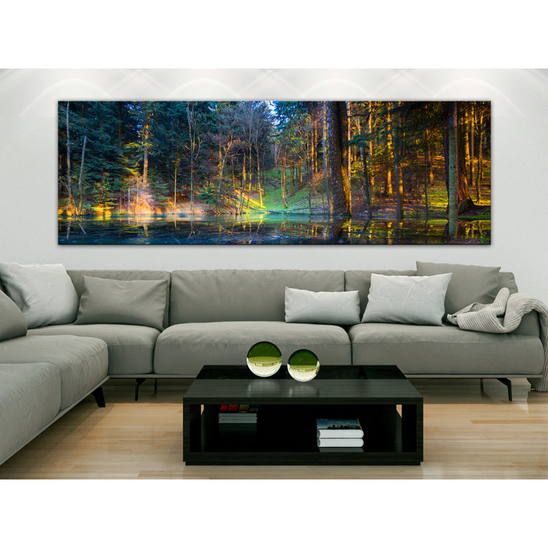 No Frame Print on Canvas, 40cm H x 120cm W