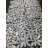 Blossom Magnolia Floret Flat Pebble Tile Color Tan 12"x12" Floor and Wall Mosaic
