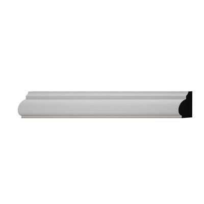 Wm1201 P 5/8 po x l 1 1/4 po x L 96 po Moulure de bois franc massif de qualité américaine