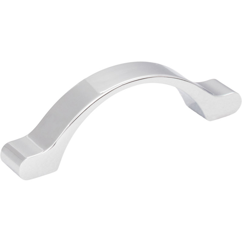 Seaver 3" Center to Center Arch Pull, Polished Chrome