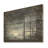 Midnight Gothic Winter Window View II - Winter Landscape On Wood Print-1365650687