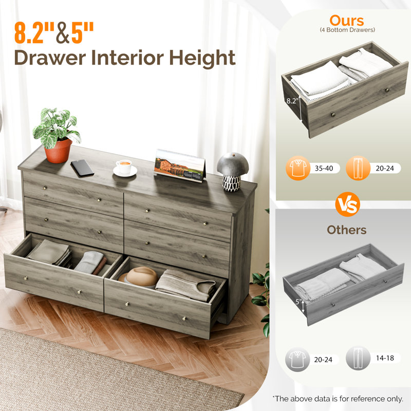 6 Drawer Dresser