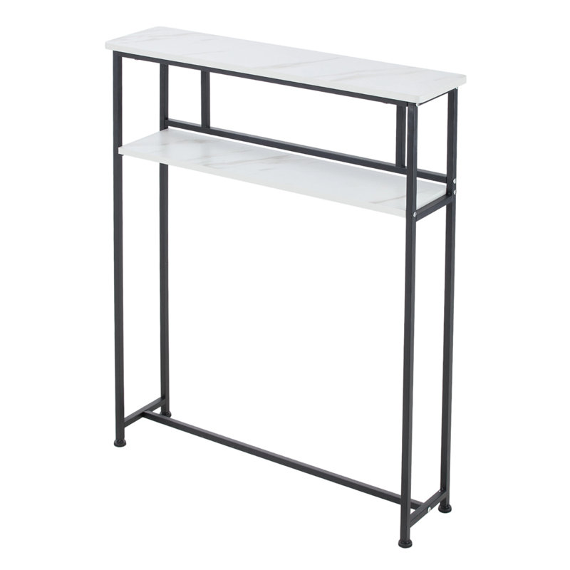 80cm Console Table, White