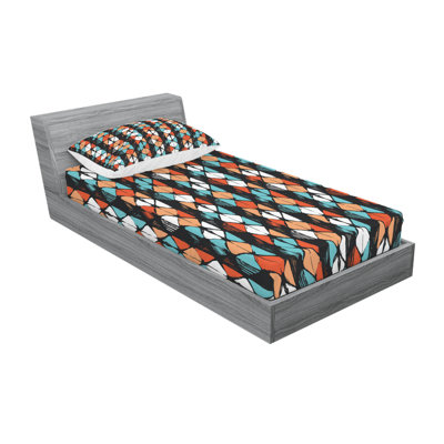 Microfiber Ikat Sheet Set