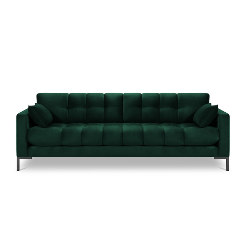 Adoraim 4 Seater Sofa, Black, Green