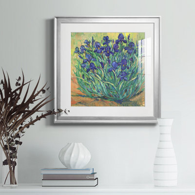" Irises In Bloom I "
