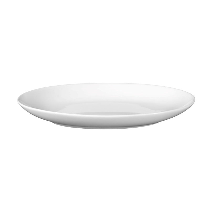 Rondo Oval Platter, 2.5cm H x 28.2cm L 19cm W