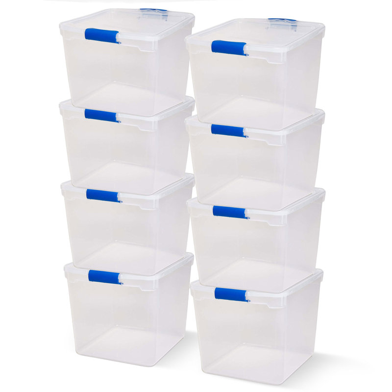 Homz Plastic Decorative Bin