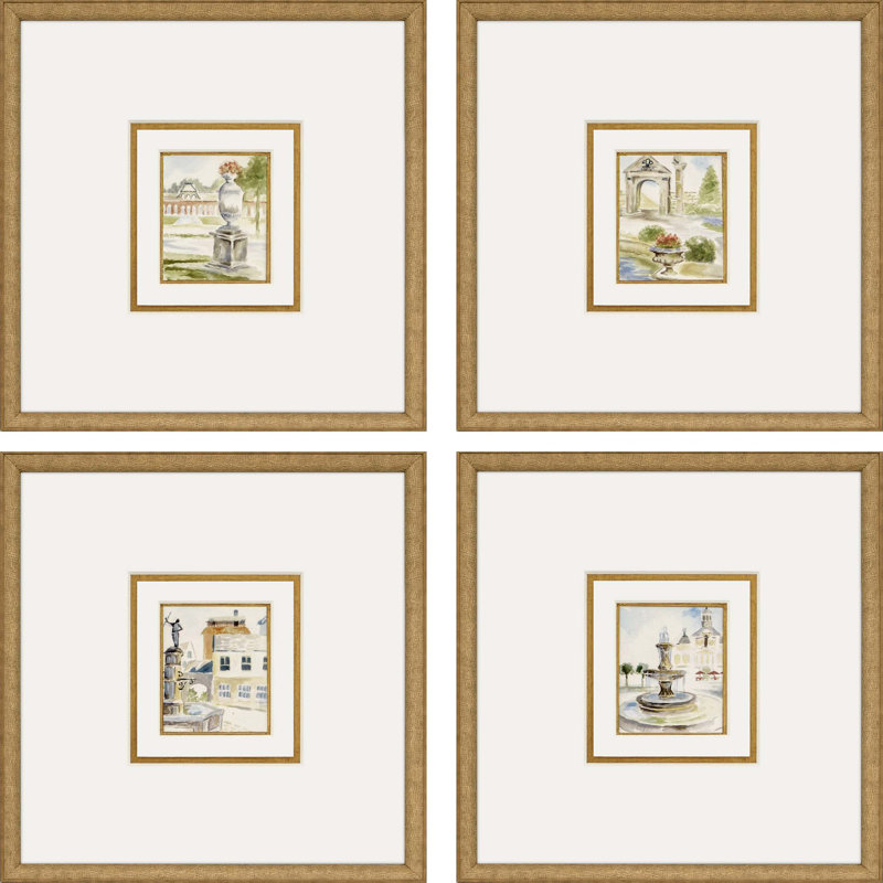 Fountains I Framed Art