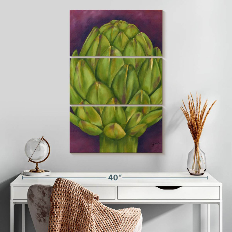 Yarlin Artichoke Head, 32" H x 20" W