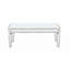 Table basse à miroir argenté-904872066