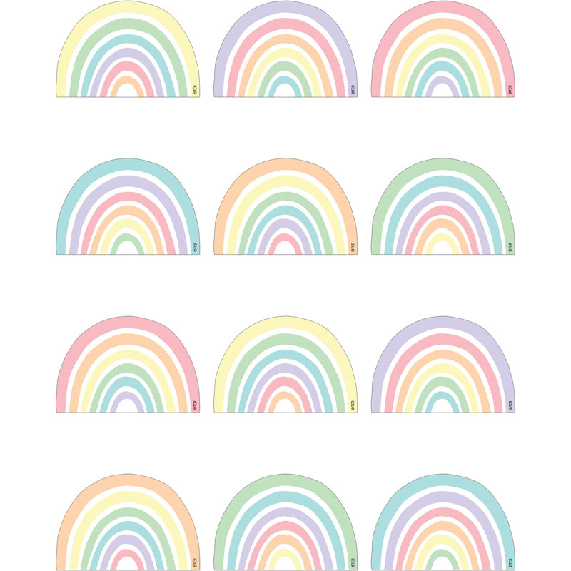 Mini accents Patel Pop Rainbows