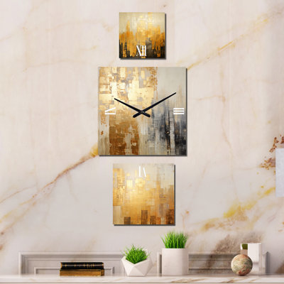 Macquarrie Metal Wall Clock
