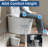 Smart Toilet without Bidet Function, Auto Open/Close Lid, Foot Sensor, Auto Flush, Heated Seat & Fragrance System, ADA Chair Height, Easy to Install