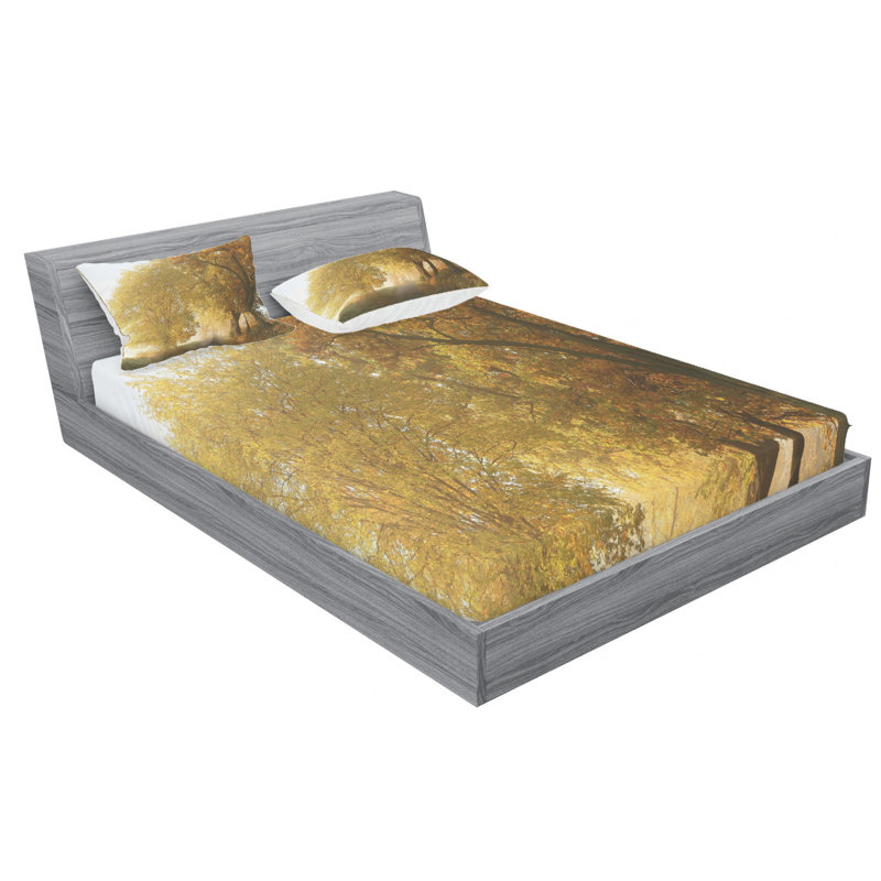 Microfiber Sheet Set, Full Sheet Set with Fitted Sheet
