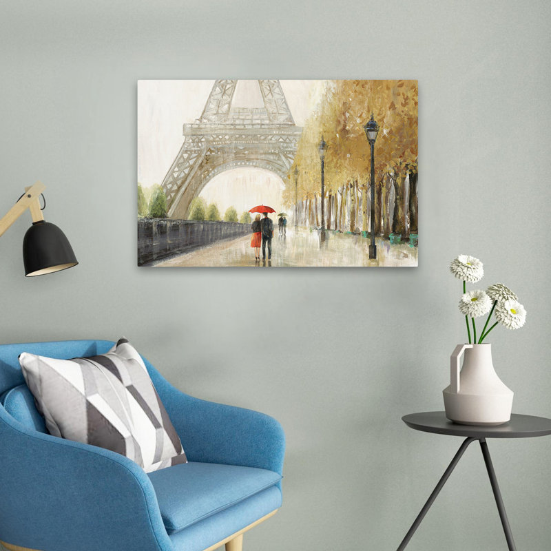 Paris qui se promène, H 16 po x l 24 po