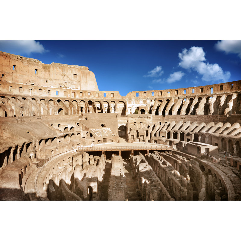 Goberman Colosseum - Wrapped Canvas Print, 20cm H x 30cm W x 3.8cm D