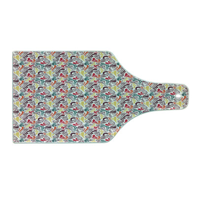 East Urban Home Glass Retro Cutting Board