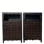 Pair of Authentic Antique Chinese Apothecary Medicine Cabinets, Circa 1846