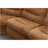 Emmy Orange Chenille Power Motion Sectional Sofa