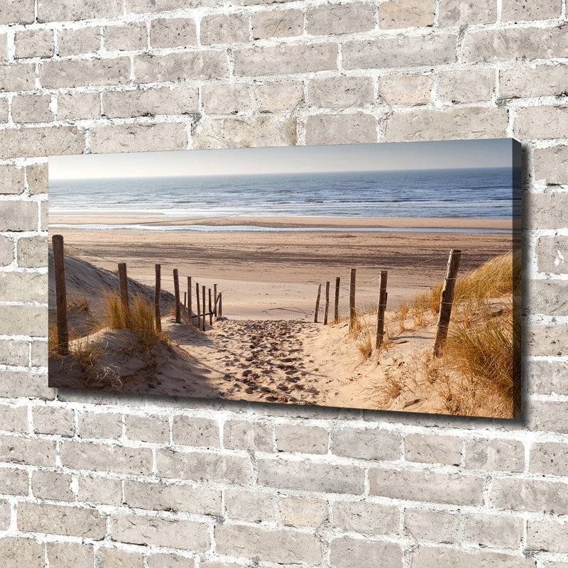 Coastal Dunes - Wrapped Canvas Print