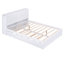 Grand lit plateforme avec rangement et lit gigogne simple TG