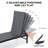 Patio Metal Reclining Chaise Lounge-1771182490