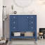 Ensemble de meuble-lavabo 36 po avec lavabo, une armoire et trois tiroirs-794685223
