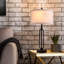 Lampe de table moderne 26 "en métal USB et Type-C