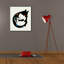 Art mural sur toile «More Hugs Less Fights» par Andy Westface, Hokku Designs