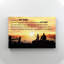 «Sunset - A Prayer For My Dad», toile tendue avec châssis