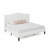 Velvet Crown Wingback Upholstered Bed With Headboard, Full/Queen/King,No Box Spring Needed-671102988-671102990
