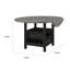Table de bout à hauteur de comptoir 1pc Farmhouse