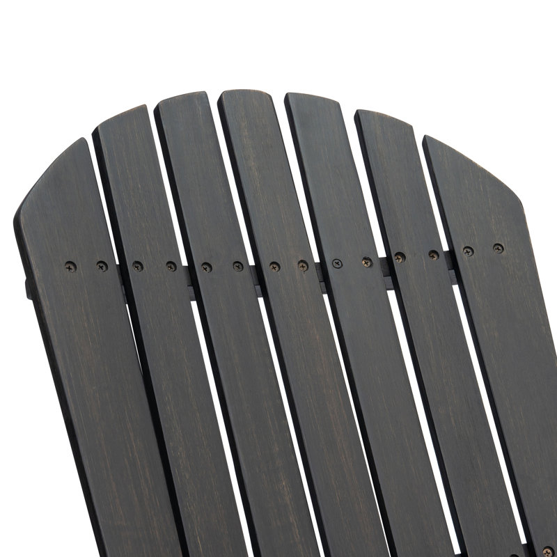Chaise Malibu, Gris foncé