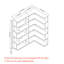 Bibliothèque d'angle compacte + bibliothèque extensible-710579793