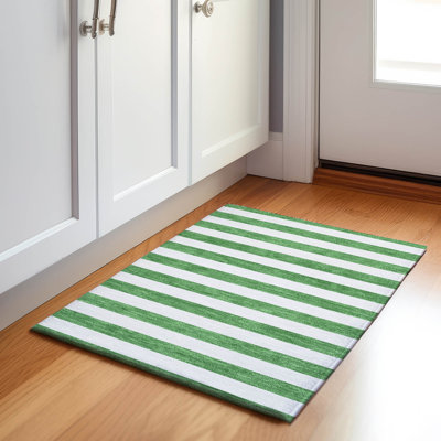 Tapis vert Cerrito AMF528 lavable à la machine de qualité supérieure