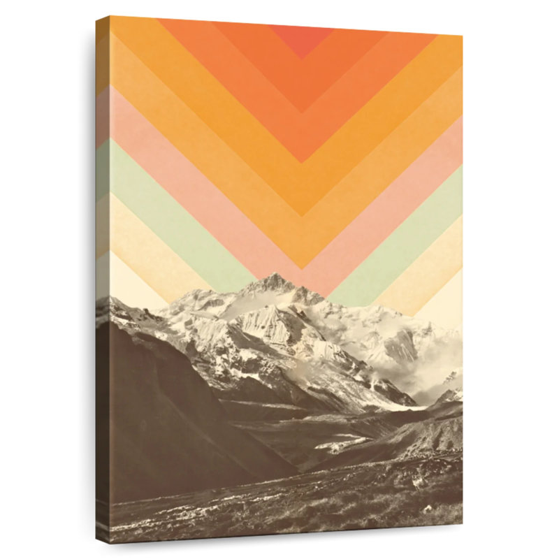 Alvord Mountainscape II, H 51 po x l 34 po
