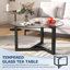 Table basse moderne en verre On-Trend-615621143